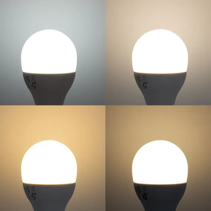 LUUMR Preisvorteil Auf Leuchtmittel|Smarte Glühbirnen*5er-Set smarte, dimmbare E14-LED-Lampen G45 Opal 4,9 W 470 lm 2700-6500 K