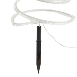 QAZQA Gartenbeleuchtung|Led-Außenleuchten*4er-Set Weihnachtsbaum-Gartenstecker weiß inkl. LED IP44 - Puno