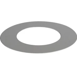 QAZQA Einbaustrahler*Füllring Edelstahl für Einbaustrahler 7,5 - 1,3 cm