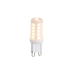 LUEDD Led Lampen*G9 dimmbare LED-Glühbirne Opal 3W 250LM 2200K