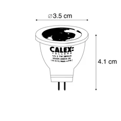 Calex Led Lampen*G4 LED Lampe MR11 Klar 2,7W 230 lm 3000K