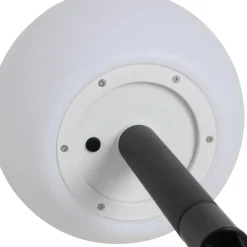 QAZQA Gartenbeleuchtung|Led-Außenleuchten*Gartenleuchte weiß 20 cm inkl. LED IP44 Solar RGBW - Ludger