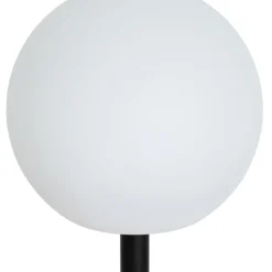 QAZQA Gartenbeleuchtung|Led-Außenleuchten*Gartenleuchte weiß 25 cm inkl. LED IP44 Solar RGBW - Ludger