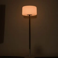 Newgarden Gartenbeleuchtung|Led-Außenleuchten*Garten-Stehleuchte weiß inkl. dimmbarer solarbetriebener LED IP65 - Chloe Plant