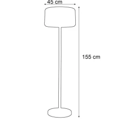 Newgarden Gartenbeleuchtung|Led-Außenleuchten*Garten-Stehleuchte weiß inkl. dimmbarer solarbetriebener LED IP65 - Chloe Plant