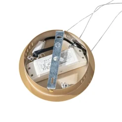 QAZQA Professional Led-Pendelleuchten|Pendelleuchten*Goldene Pendelleuchte 40 cm inkl. LED 3-stufig dimmbar - Girello