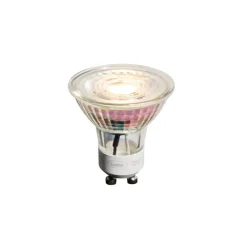 LUEDD Led Lampen*GU10 50mm Dimmbare LED-Glühbirne Klar 4,9W 450 lm 2700K