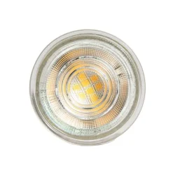 LUEDD Led Lampen*GU10 50mm Dimmbare LED-Glühbirne Klar 4,9W 450 lm 2700K