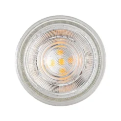 LUEDD Led Lampen*GU10 50mm Dimmbare LED-Glühbirnen Klar 4,5W 365 lm 2700K