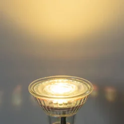 LUEDD Led Lampen*GU10 50mm Dimmbare LED-Glühbirnen Klar 4,5W 365 lm 2700K