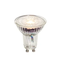 LUEDD Led Lampen*GU10 50mm Dimmbare LED-Glühbirne Klar 4.9W 430 lm 2700K