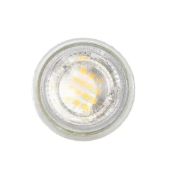 LUEDD Led Lampen*GU10 50mm Dimmbare LED-Glühbirne Klar 2,5W 450 lm 2700K