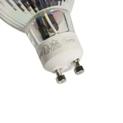 LUEDD Led Lampen*GU10 50mm LED-Glühbirne klar 3,5W 330 lm 3000K
