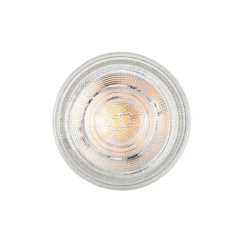 LUEDD Led Lampen*GU10 50mm 3-Stufen-Dimmbar in Kelvin LED-Lampe Klar 4,5W 380 lm 2000-2700K