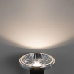 LUEDD Led Lampen*GU10 3-Stufen Dimmbare Kelvin LED Lampe AR111 10W 800 lm 2700 - 3700K