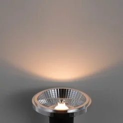 LUEDD Led Lampen*GU10 3-Stufen Dimmbare Kelvin LED Lampe AR111 10W 800 lm 2700 - 3700K