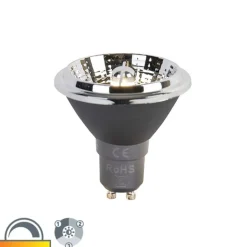 LUEDD Led Lampen*GU10 3-stufig dimmbar bis warm LED-Lampe AR70 6W 320 lm 2000-3000K