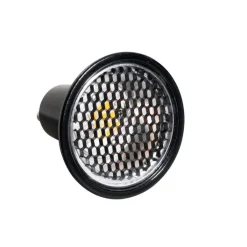 LUEDD Led Lampen*GU10 3-stufig dimmbare LED-Lampe 50mm Wabenform 6W 400LM 3000K