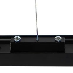 QAZQA Deckenstrahler|Aufbaustrahler*Hängebeschlag für 1-Phasenschiene schwarz - Iconic