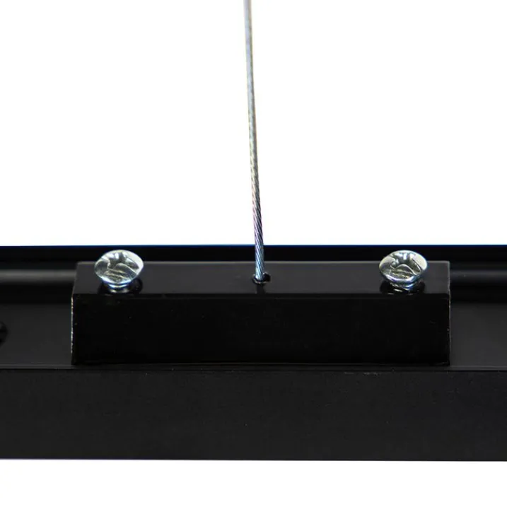 QAZQA Deckenstrahler|Aufbaustrahler*Hängebeschlag für 1-Phasenschiene schwarz - Iconic