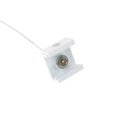 QAZQA Deckenstrahler|Aufbaustrahler*Hängebeschlag für 3-phasiges Schienensystem weiß - 3-phasig