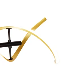 Trio Leuchten Led-Pendelleuchten|Pendelleuchten*Hängelampe Gold inkl. LED 3-stufig dimmbar in Kelvin - Henk