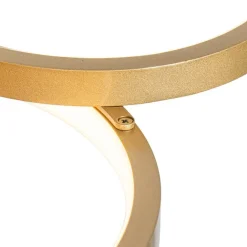 QAZQA Led-Pendelleuchten|Pendelleuchten*Hängelampe gold inkl. LED 3-Stufen dimmbar 3-flammig - Rondas