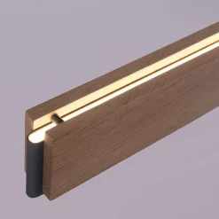 Paul Neuhaus Led-Pendelleuchten|Pendelleuchten*Hängelampe Holz 121 cm inkl. LED mit Fernbedienung - Ajdin