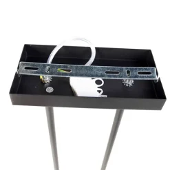 QAZQA Pendelleuchten|Wohnzimmerlampen*Hängelampe mit Baumwollschirmen schwarz mit Gold 32 cm - Combi 3 Deluxe