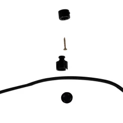 QAZQA Pendelleuchten|Wohnzimmerlampen*Hängelampe mit Samttönen von Grün, Gelb und Blau - Cava