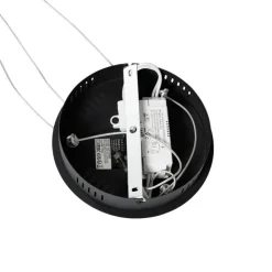 QAZQA Schlafzimmerlampen|Küchenlampen*Hängelampe schwarz inkl. LED 3-stufig dimmbar 3-flammig - Anello