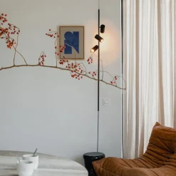 QAZQA Schlafzimmerlampen|Küchenlampen*Hängelampe schwarz mit Fußschalter 3 Lichter - Jeana Luxe