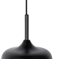 QAZQA Pendelleuchten|Wohnzimmerlampen*Hängelampe schwarz mit Gold und Rauchglas, 3-flammig, rund – Kyan