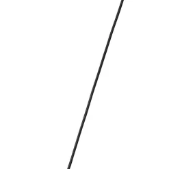 QAZQA Pendelleuchten|Wohnzimmerlampen*Hängelampe schwarz mit Rauchglas 30 cm länglich 3-flammig - Kevin