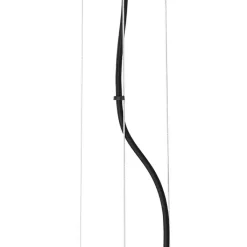 QAZQA Pendelleuchten|Wohnzimmerlampen*Hängelampe schwarz mit Rauch und klarem Glas 13 Lichter - Bonnie