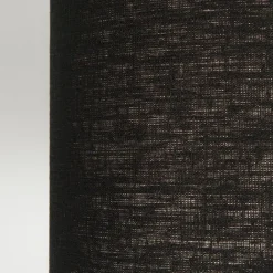 QAZQA Küchenlampen|Esszimmerlampen*Hängelampe Stahl mit Schirm 35 cm schwarz verstellbar - Blitz II