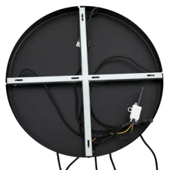 QAZQA Pendelleuchten|Wohnzimmerlampen*Hotel Chic Hängelampe Schwarz und Gold mit grünem Glas 5-Lichter - Zuzanna