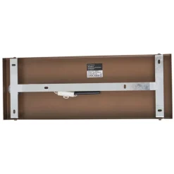 QAZQA Schlafzimmerlampen|Wohnzimmerlampen*Hotel Chic Wandleuchte Dunkelbronze mit bernsteinfarbenem Glas - Stavelot