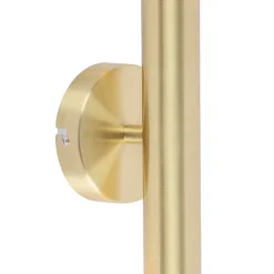 QAZQA Wandleuchten|Wohnzimmerlampen*Hotel Chic Wandleuchte Gold 2-flammig - Tubi