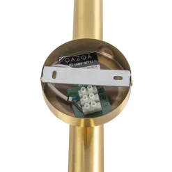 QAZQA Wandleuchten|Wohnzimmerlampen*Hotel Chic Wandleuchte Gold 2-flammig - Tubi