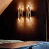 QAZQA Schlafzimmerlampen|Küchenlampen*Hotel Chic Wandleuchte Gold 6-flammig - Tubi