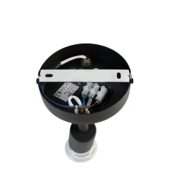 QAZQA Deckenstrahler|Aufbaustrahler*Industrial Spot schwarz kippbar rund - Jeany 2