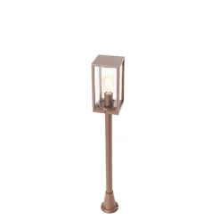 QAZQA Gartenbeleuchtung|Laternen Außen*Industrielle Außenlaterne Rostbraun 100 cm IP44 - Charlois
