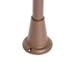 QAZQA Gartenbeleuchtung|Laternen Außen*Industrielle Außenlaterne Rostbraun 100 cm IP44 - Charlois