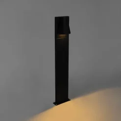 QAZQA Gartenbeleuchtung|Stehlampen Außen*Industrielle Außenstehleuchte schwarz IP44 - Femke