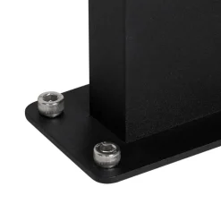 QAZQA Gartenbeleuchtung|Stehlampen Außen*Industrielle Außenstehleuchte schwarz IP44 - Femke