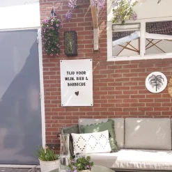 QAZQA Gartenbeleuchtung|Außenwandleuchten*Industrielle Außenwandlampe schwarz IP44 mit Glas - Rotterdam