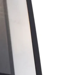 QAZQA Gartenbeleuchtung|Außenwandleuchten*Industrielle Außenwandlampe schwarz IP44 mit Glas - Rotterdam