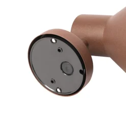 QAZQA Außenwandleuchten|Gartenbeleuchtung*Industrielle Außenwandleuchte rostbrauner Kegel IP44 - Natas