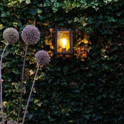 QAZQA Gartenbeleuchtung|Außenwandleuchten*Industrielle Außenwandleuchte grau IP44 - Sutton Up